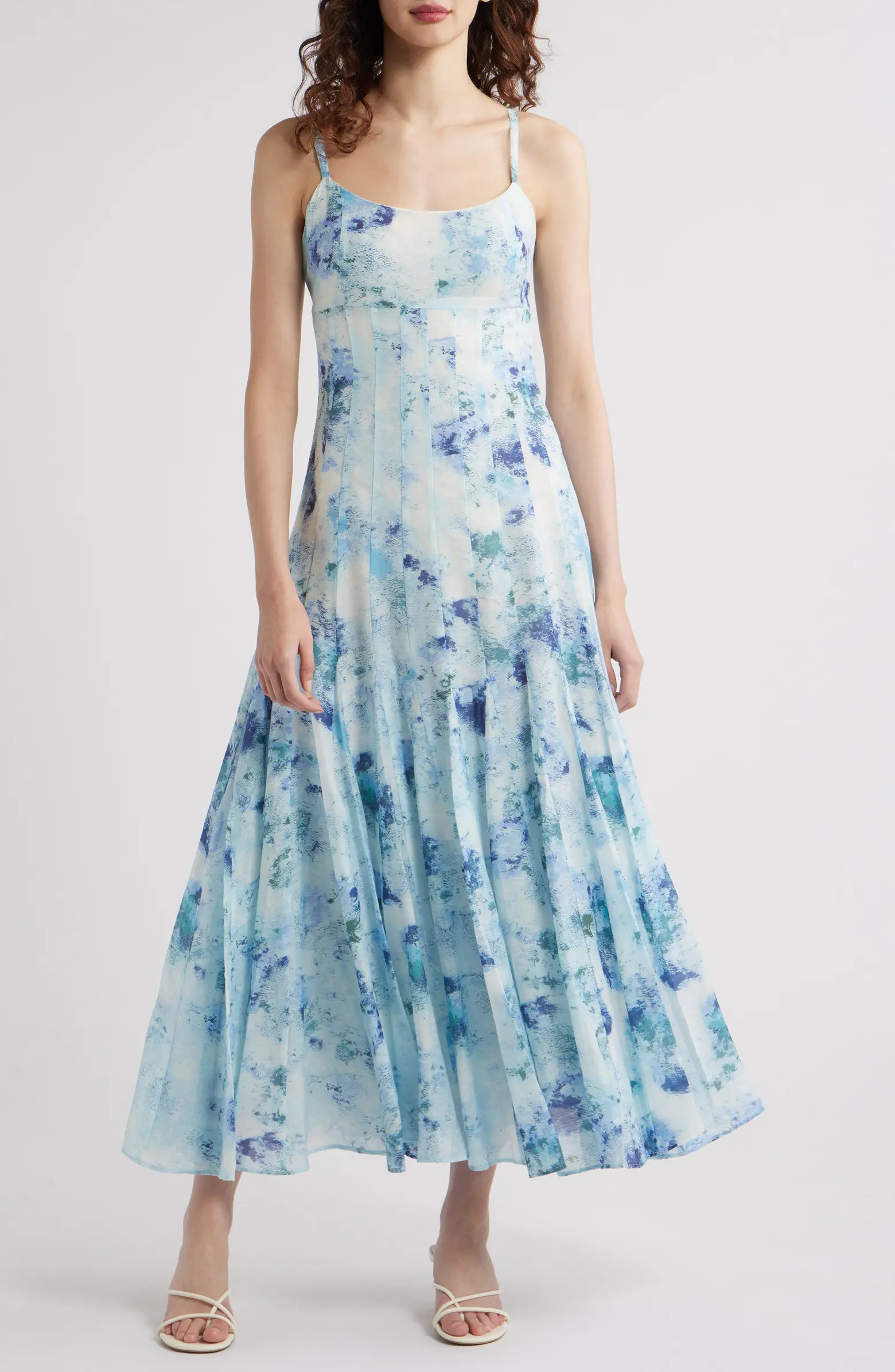 Seamed Sleeveless Maxi Dress | Nordstrom