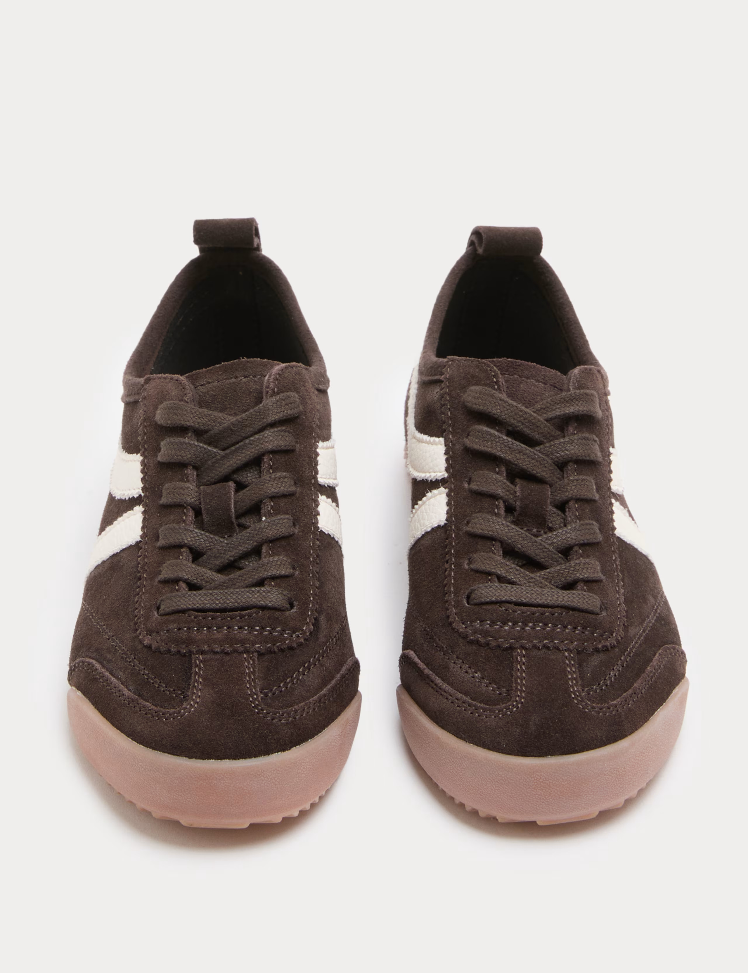 Suede Lace Up Side Detail Runner Trainers | Marks & Spencer (UK)