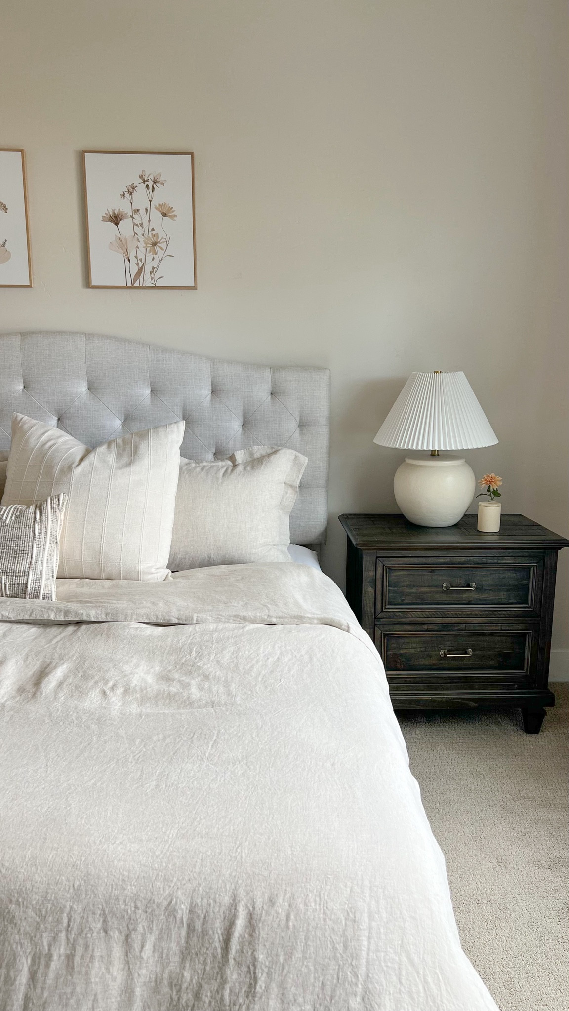 Neutral Bed frame. Bedroom neutral decor. 

#LTKsalealert #LTKhome #LTKSeasonal