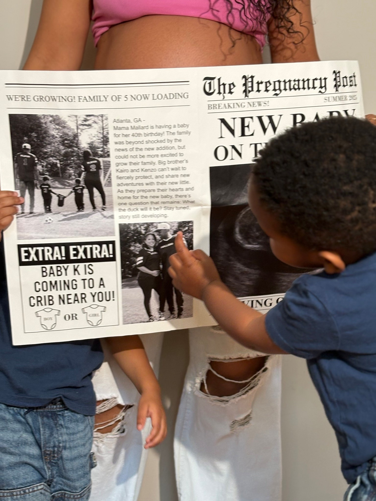 We used this custom newspaper birth announcement for DIY photos! Saved sooo much money this time around!

#LTKBaby #LTKBump #LTKmomlife