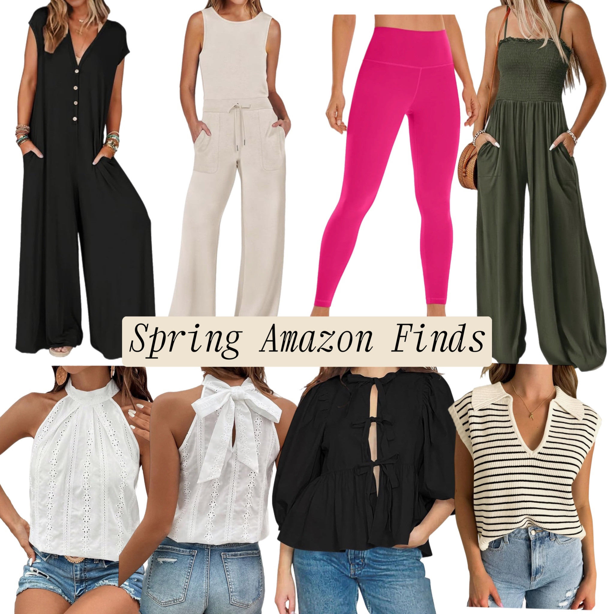 Cute, spring, elevated Amazon fashion finds I’m loving!!  😍😍