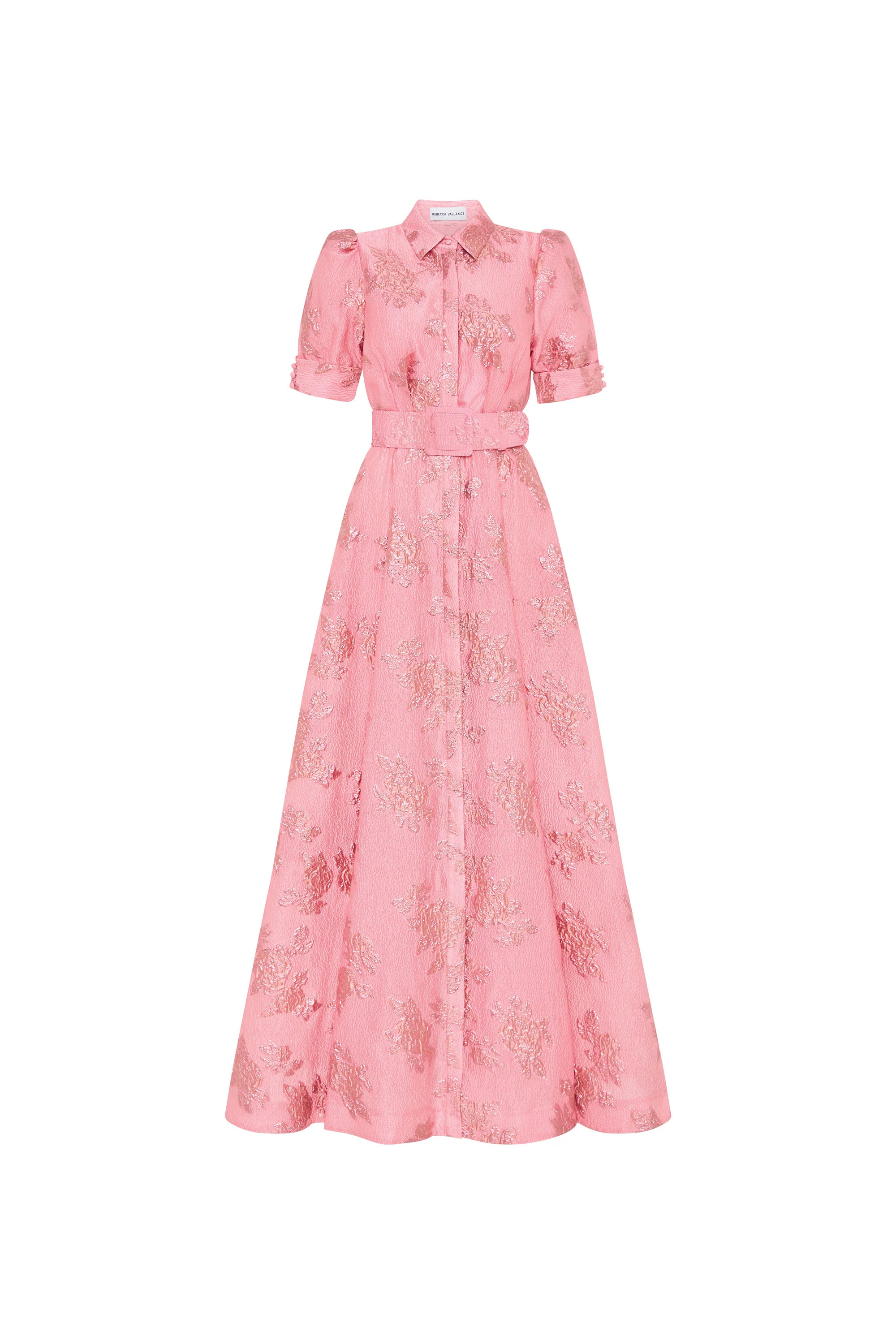 Annette Button Gown Pink | Rebecca Vallance (Global)