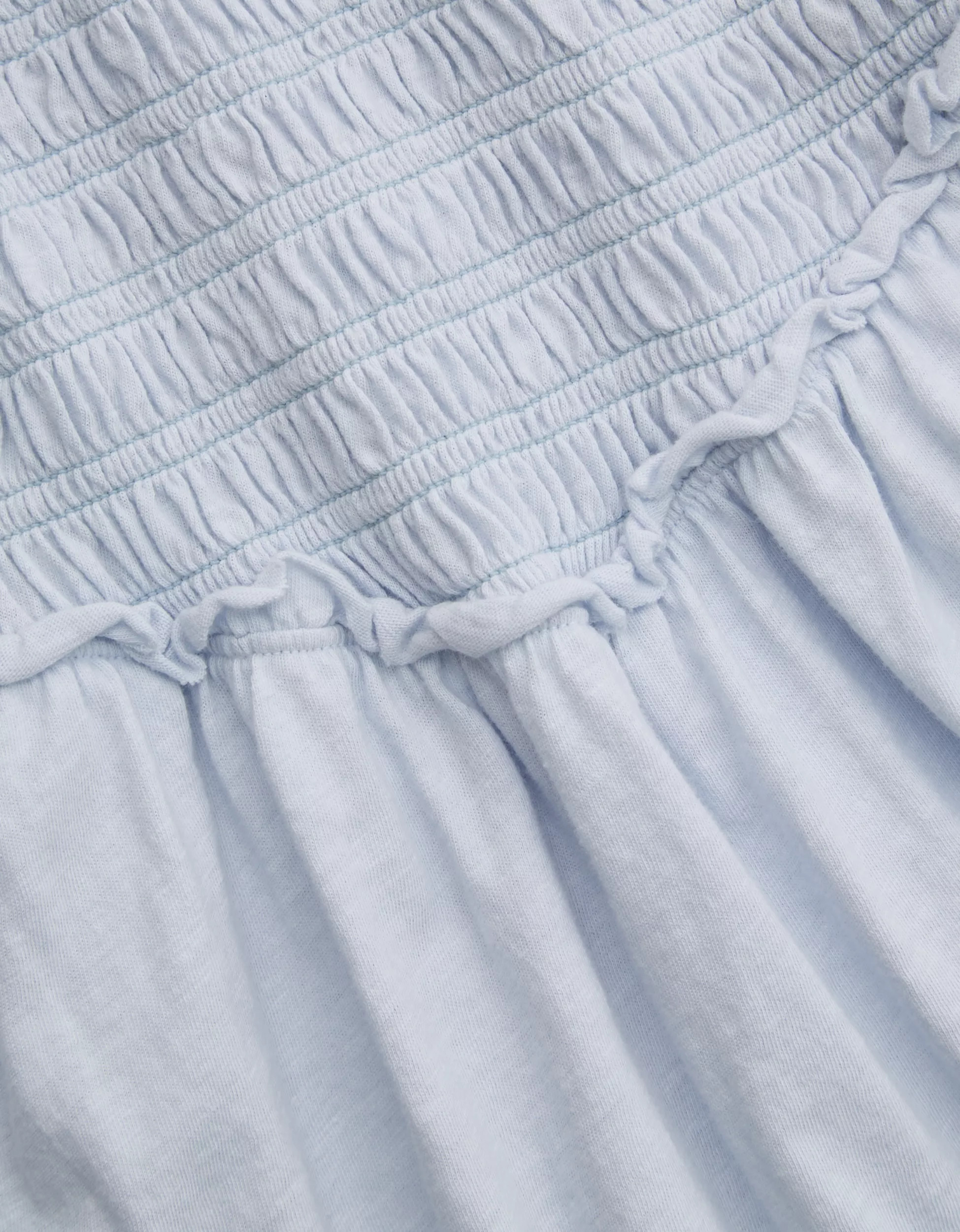 Aerie Happiest Smocked Mini Dress | Aerie