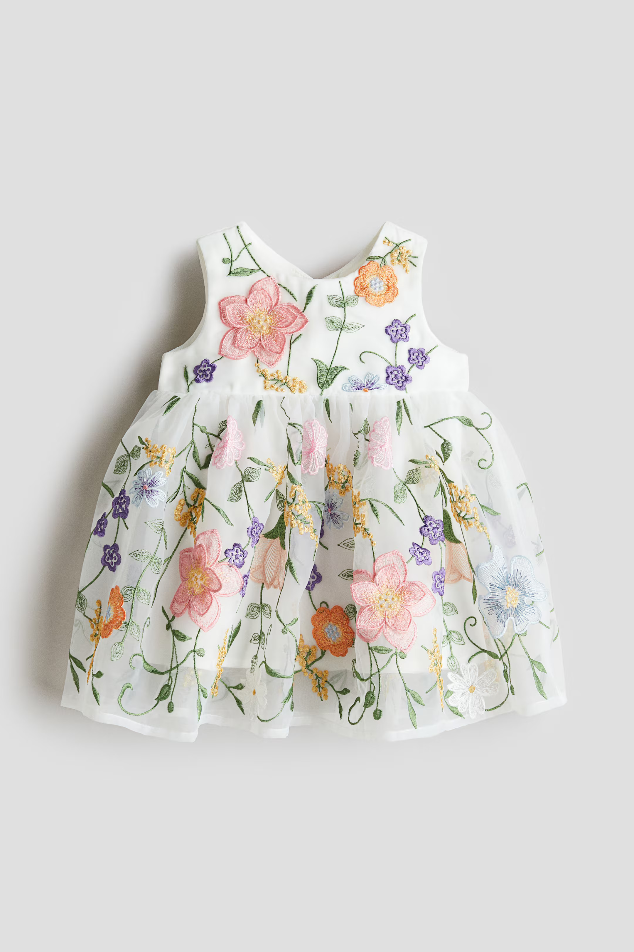 Embroidered Organza Dress | H&M (US + CA)