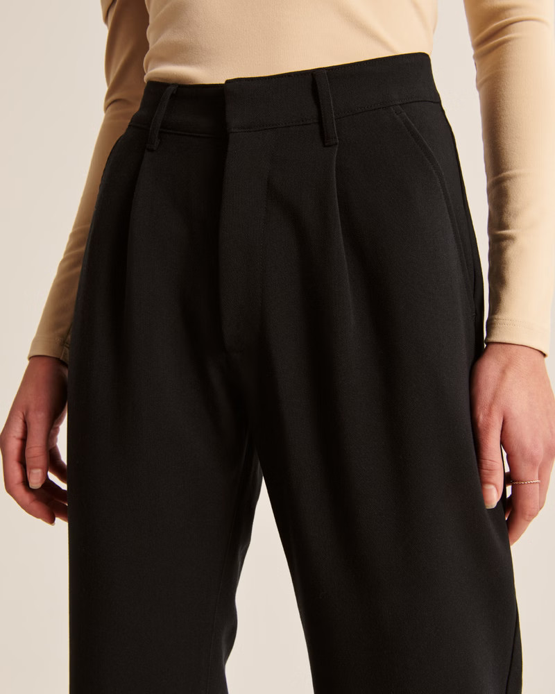 Tailored Menswear Dad Pants | Abercrombie & Fitch (US)