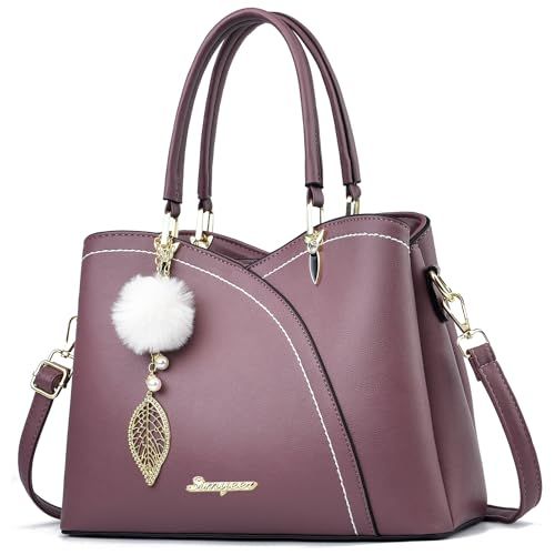 SiMYEER Purses and Handbags Top Handle Satchel Shoulder Bags Messenger Tote Bag for Ladies | Amazon (US)