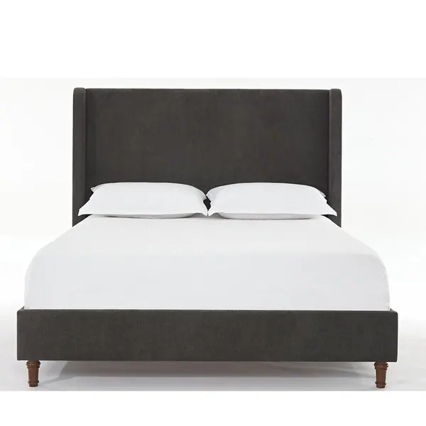 Harper Tall Headboard Upholstered Bed - Bed Bath & Beyond - 42120109 | Bed Bath & Beyond