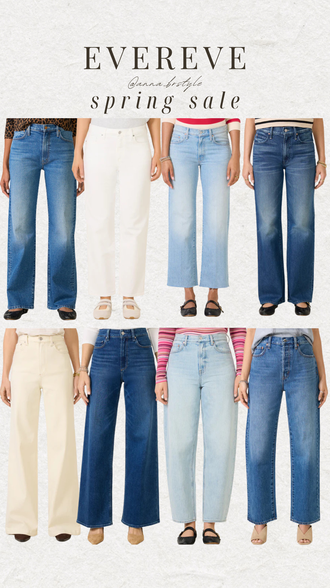 Evereve Spring Sale, sale on everything, designer jeans on sale, MOTHER jeans on sale, Pistola jeans on sale, annabrstyle. 

 #LTKSaleAlert