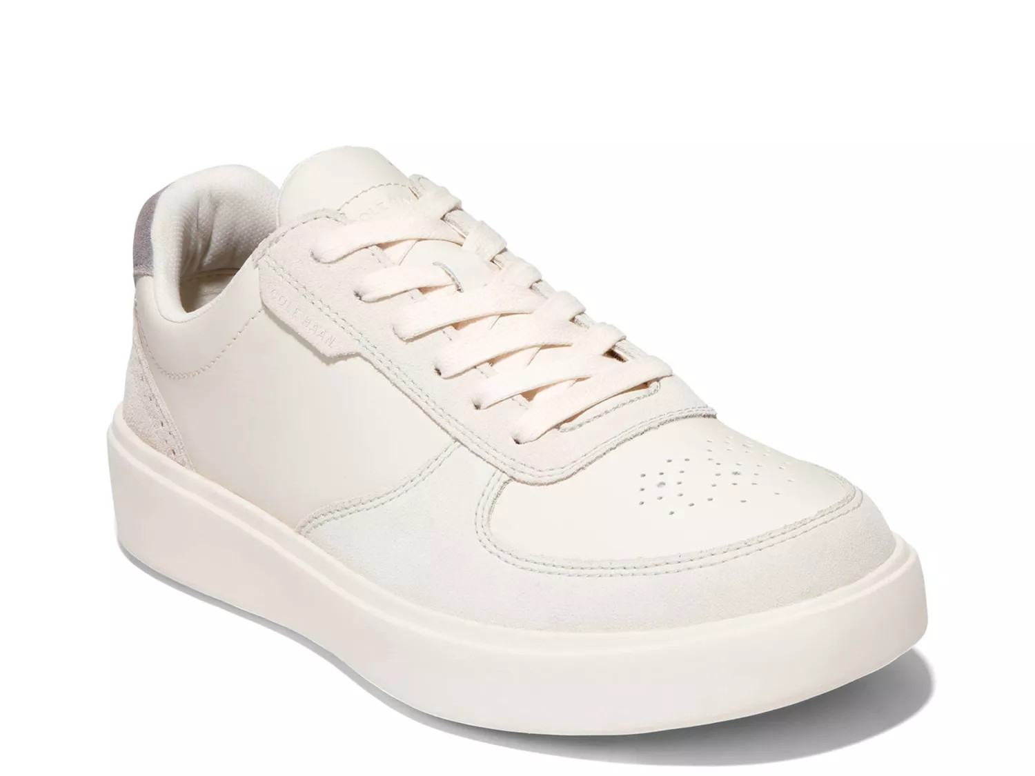 Cole Haan Grand Crosscourt Transition Sneaker | Men's | Ivory/Silver | Size 8 | Sneakers | DSW