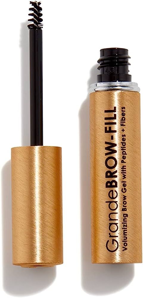 Grande Cosmetics GrandeBROW-FILL Volumizing Brow Gel, Tinted or Clear Eyebrow Mascara, Soft Flexi... | Amazon (US)