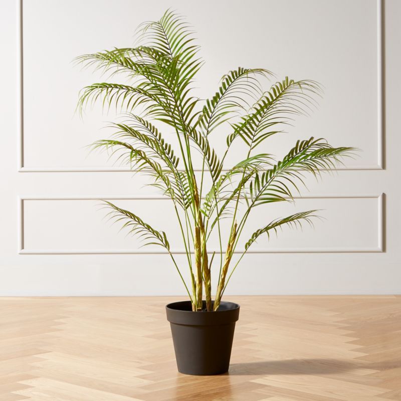 Faux Potted Palm Tree Plant 3.5' + Reviews | CB2 | CB2