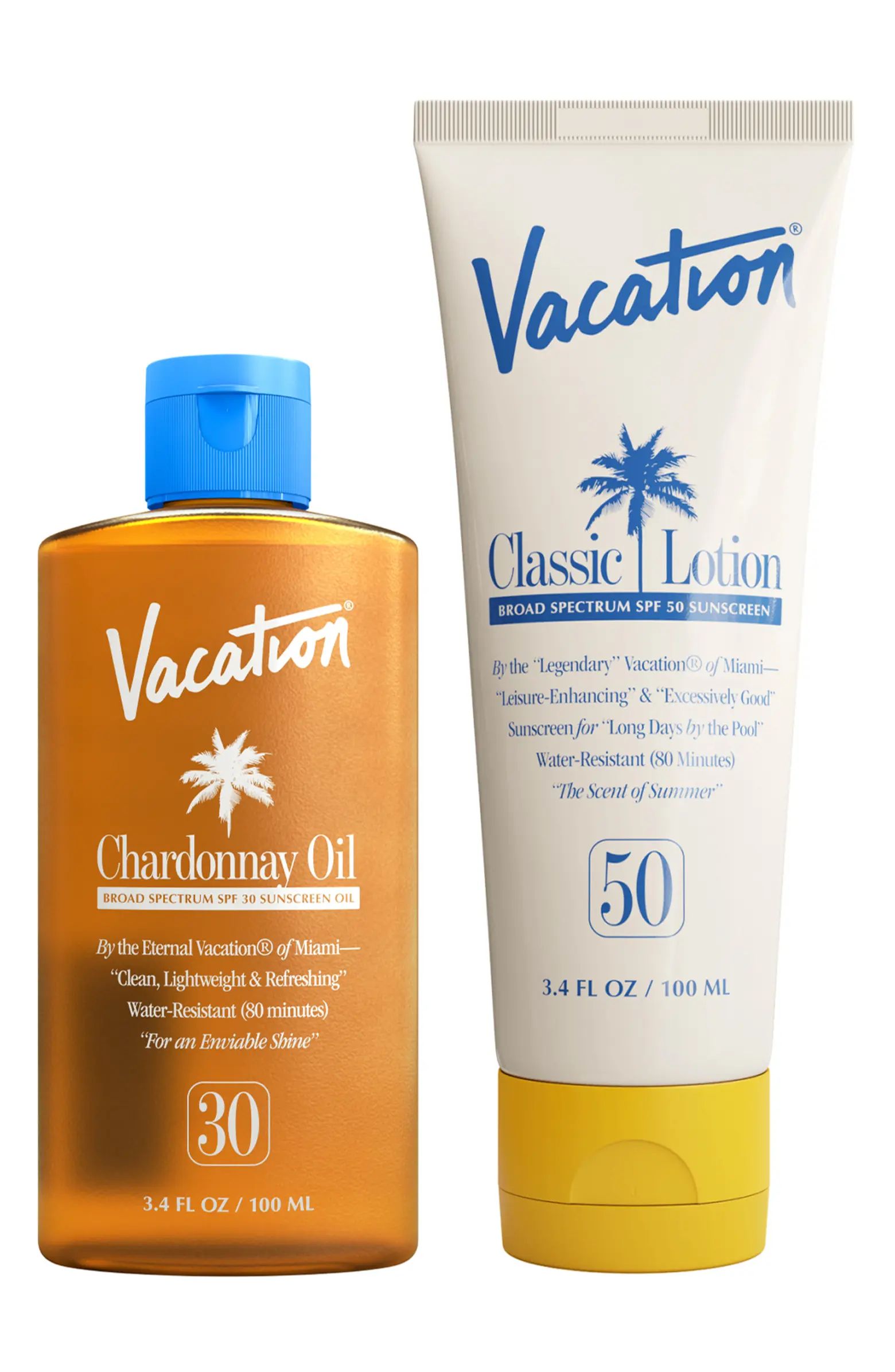 Vacation Leisure-Enhancing Sunscreen Summer Sunscreen Duo $41 Value | Nordstrom | Nordstrom