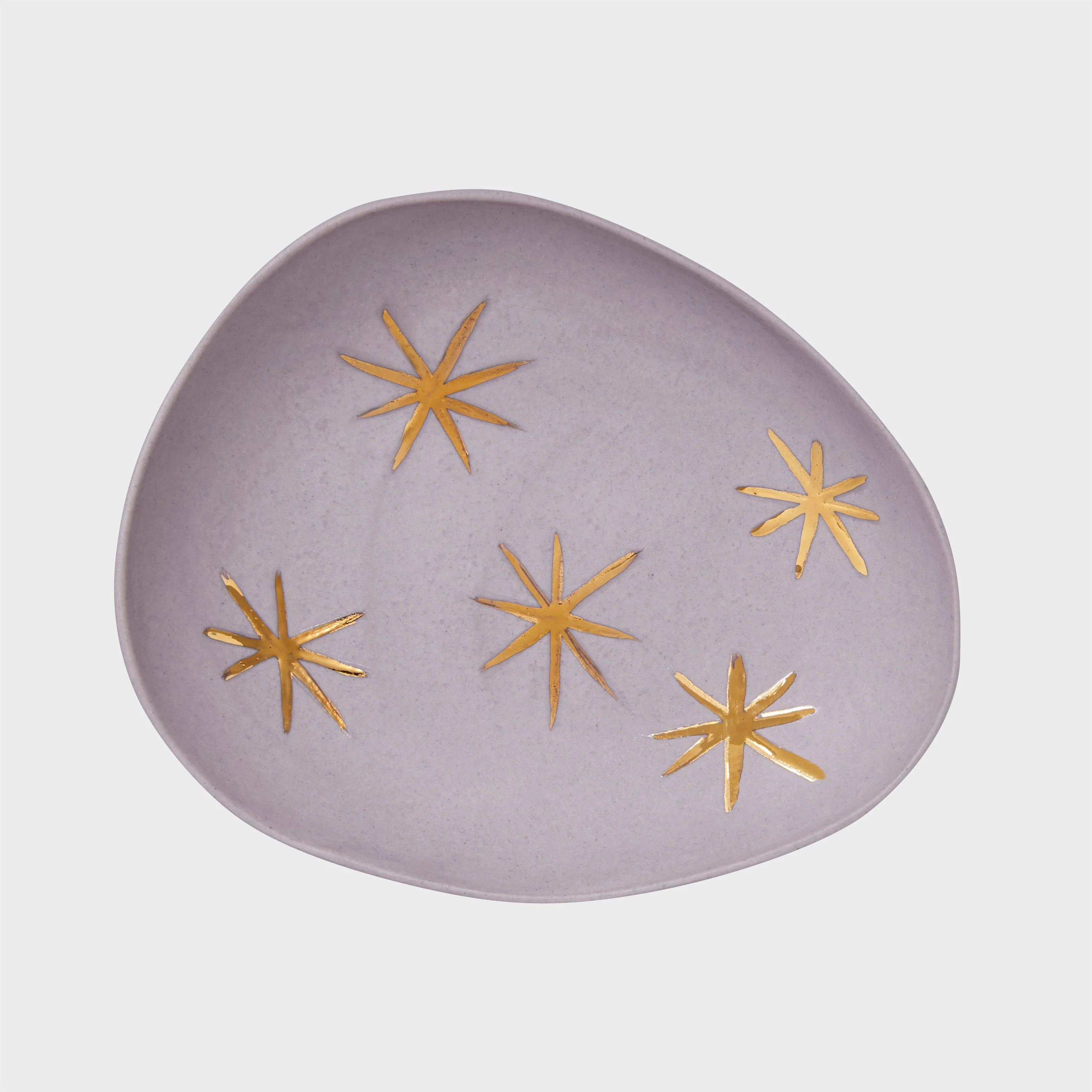 Star porcelain ring dish, lilac | Joanna Buchanan