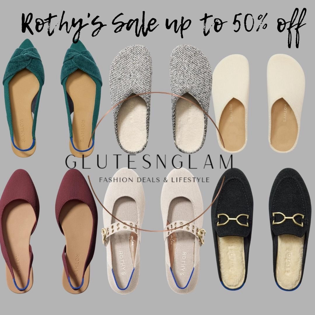 Rothy’s sale up to 50% off.  Rothy’s sale, clogs, walking shoes, business casual shoes  

#LTKFindsUnder50 #LTKFindsUnder100 #LTKSaleAlert