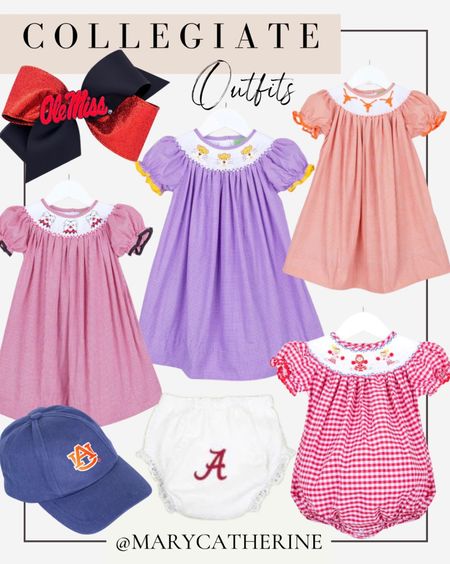 Collegiate Outfits!🏈

Smocked Auctions, football, fall, toddler, baby, kids outfits for fall, football outfits, college football, SEC football

#LTKbaby #LTKSeasonal #LTKkids