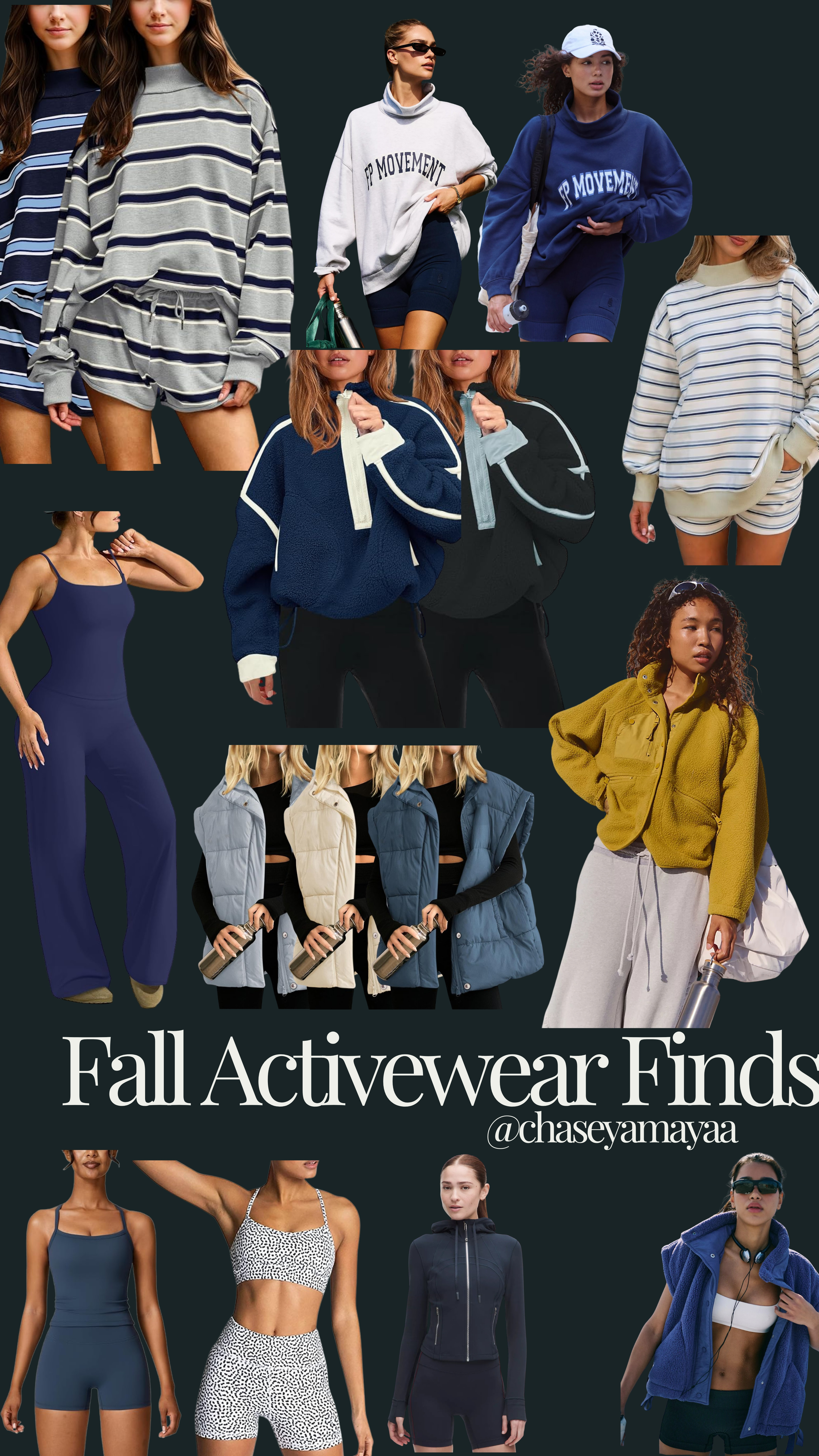 Clearly I have a color scheme going on this fall - but look at all these GORGEOUS activewear pieces! Variety of prices and styles, but all soo good.

#LTKSeasonal #LTKActive #LTKMidsize