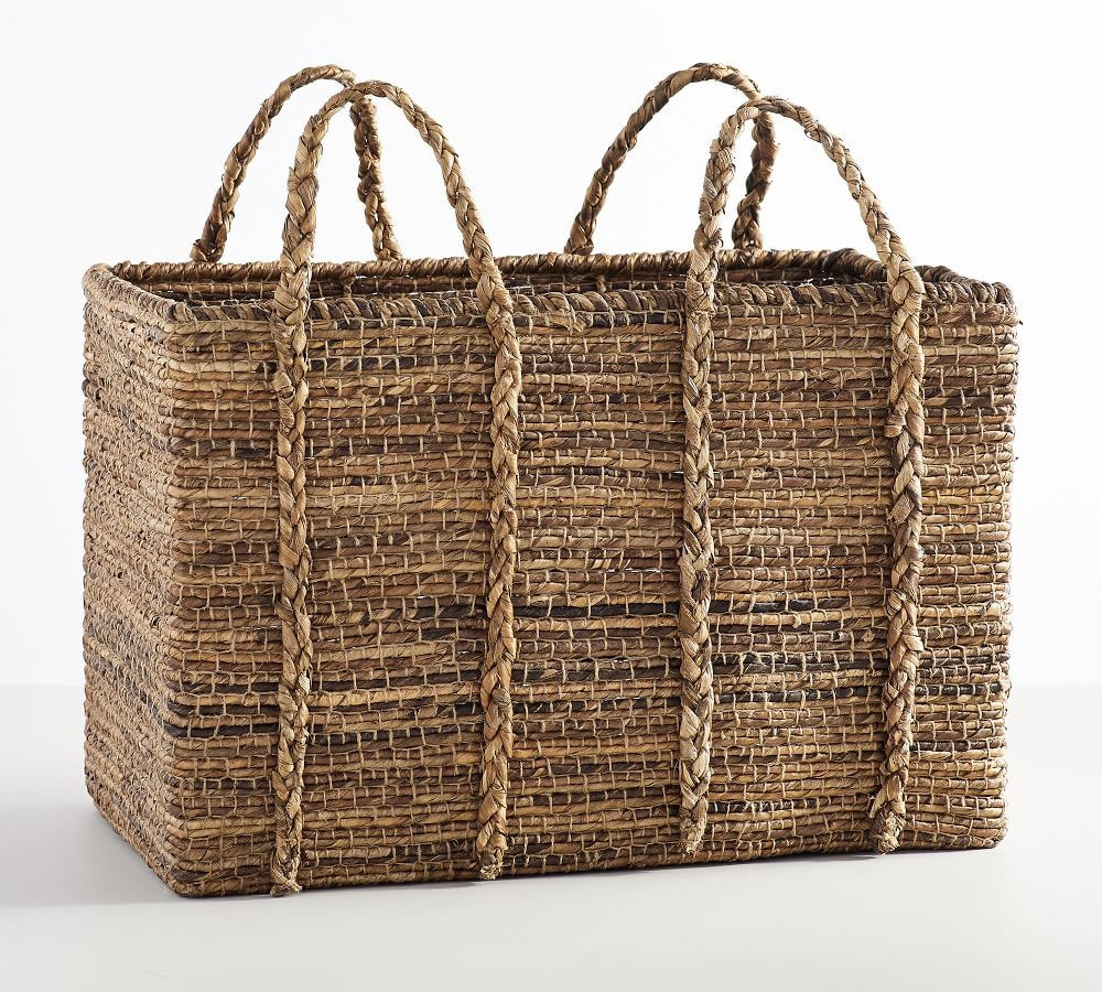 Wynne Coil Abaca Basket Collection | Pottery Barn (US)