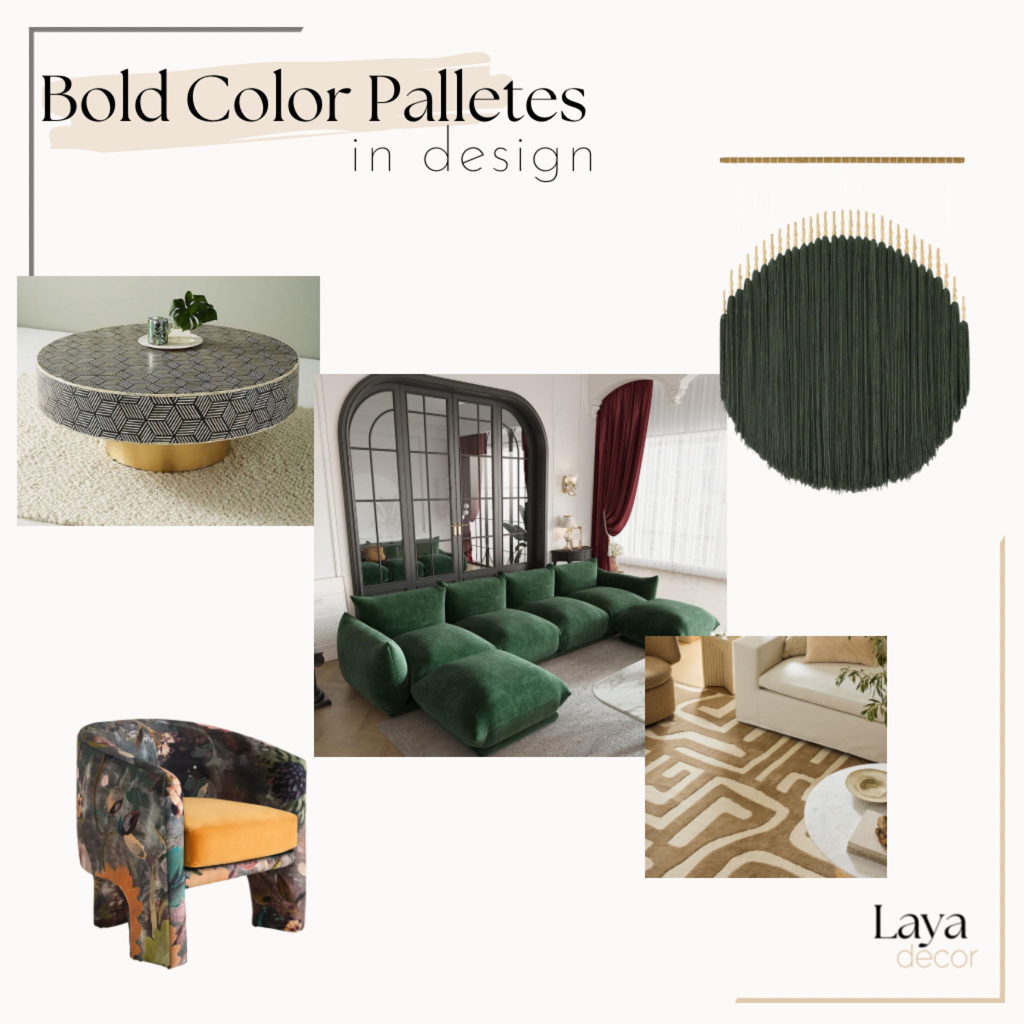 2025 trends in interior design: Part 3

Bold color palettes: 2025 is about embracing bold, vibrant hues. Jewel tones like emerald green, deep sapphire, and rich burgundy are making a strong comeback, offering a luxurious yet approachable aesthetic.

How to Incorporate This Trend:
1. Add statement pieces like a velvet sofa in a jewel tone.

2. Use bold wallpaper or accent walls to create visual interest.

3. Incorporate colorful decor like vases, throw pillows, or rugs.


#LTKHome