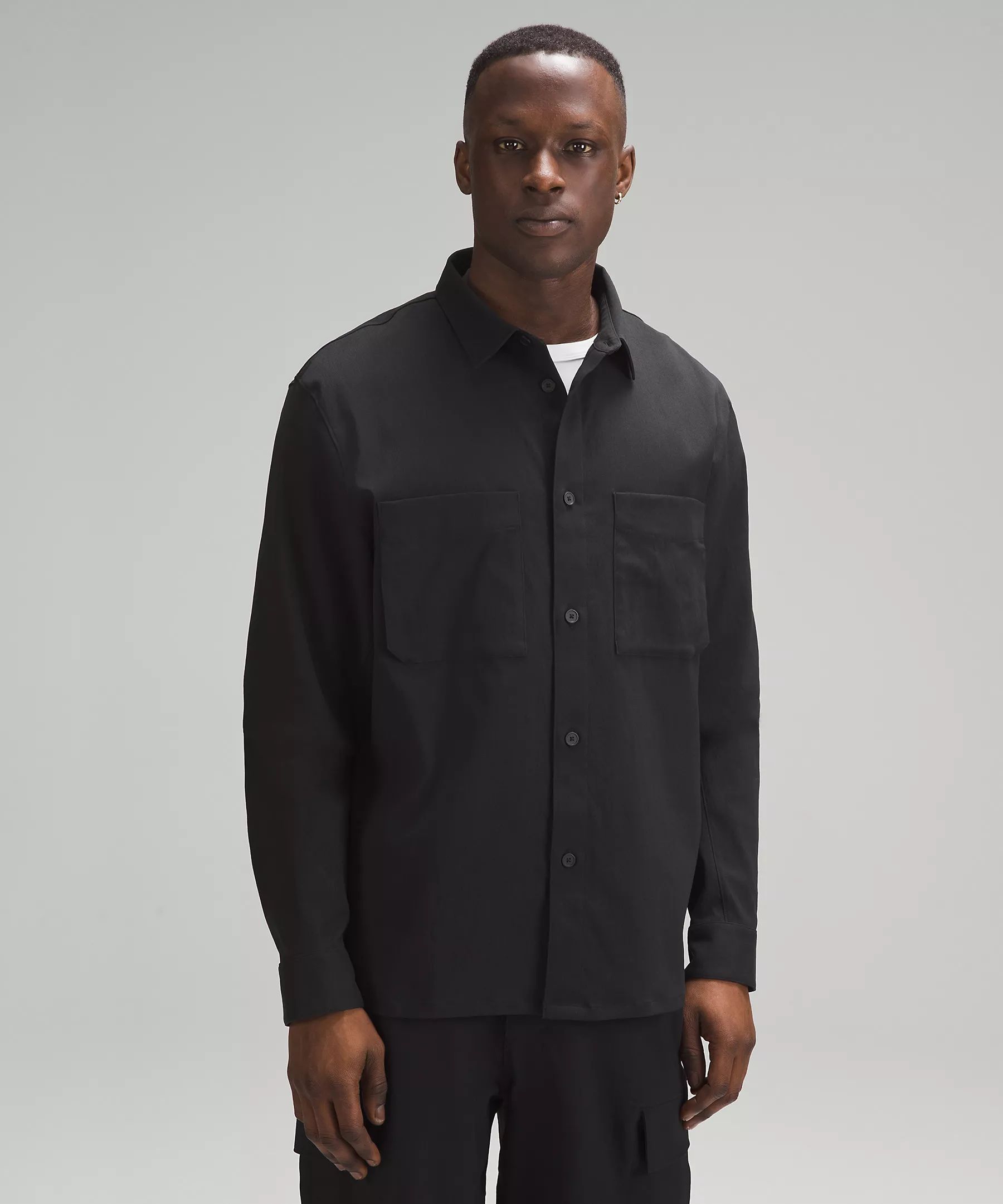Relaxed-Fit Long Sleeve Button-Up Shirt | Lululemon (US)