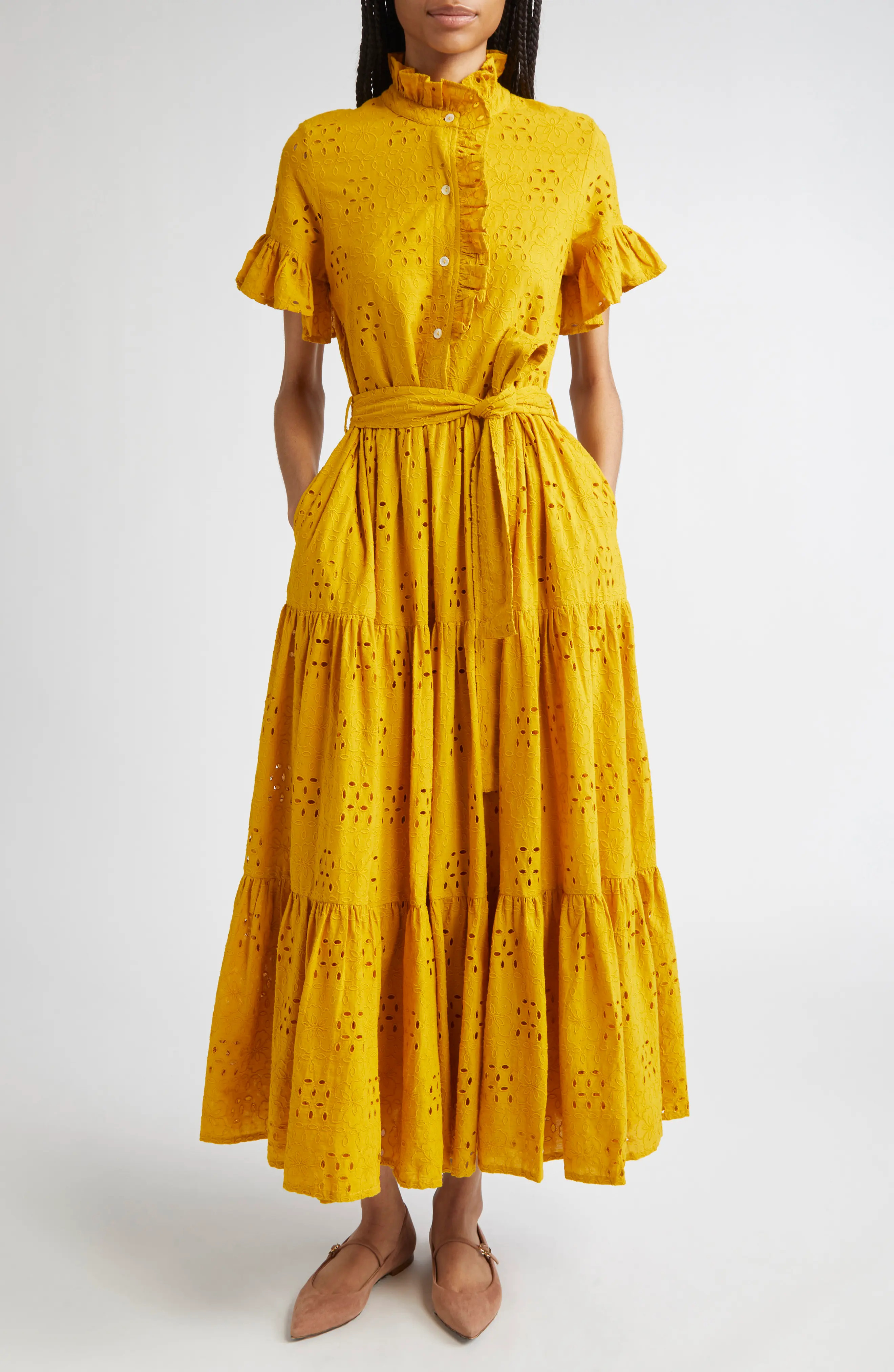 Victoria Ruffle Front Dress (Women) | Nordstrom | Nordstrom