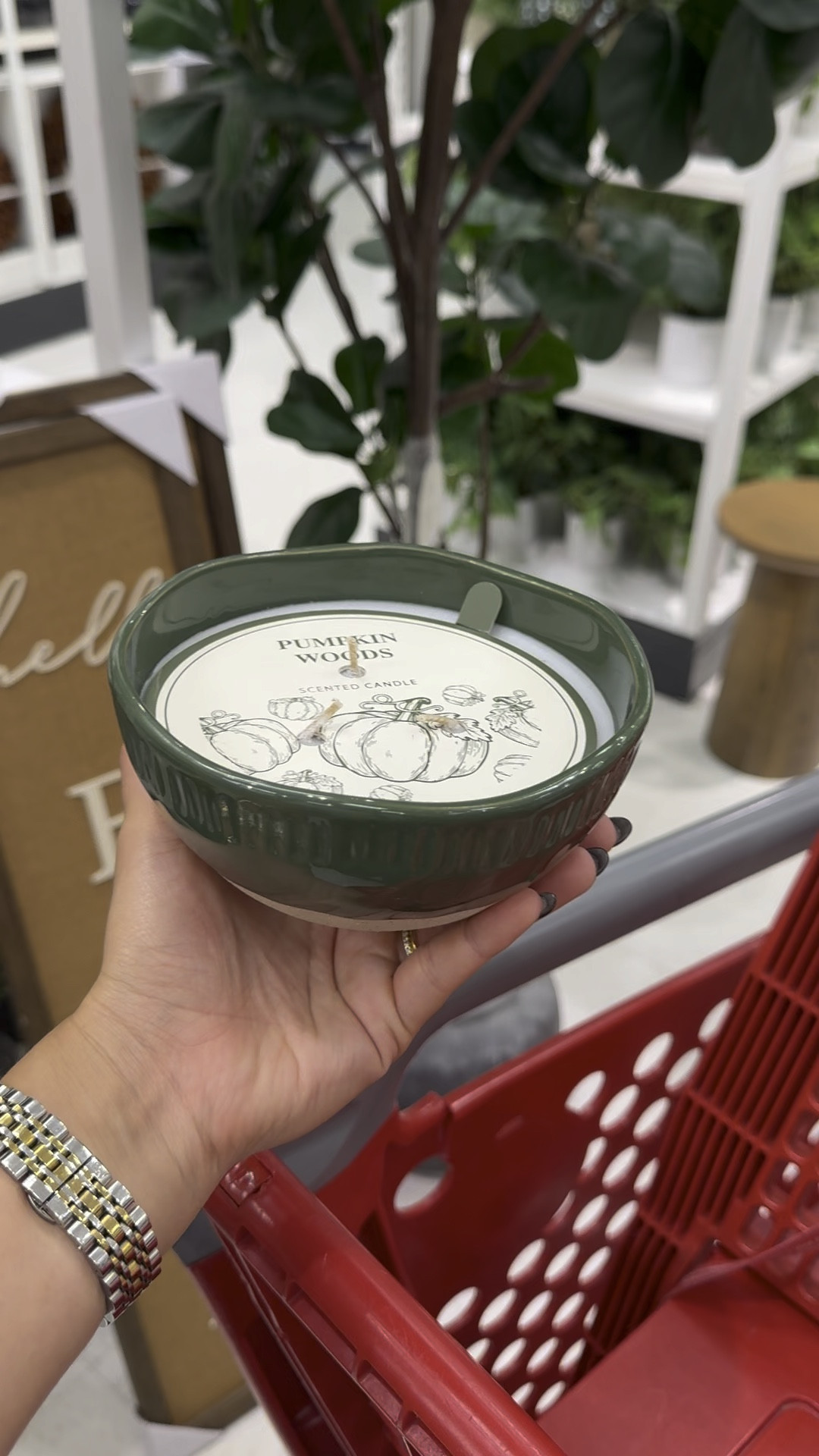 IT SMELLS SO GOOD 🍂🎃 #targetrun #candle