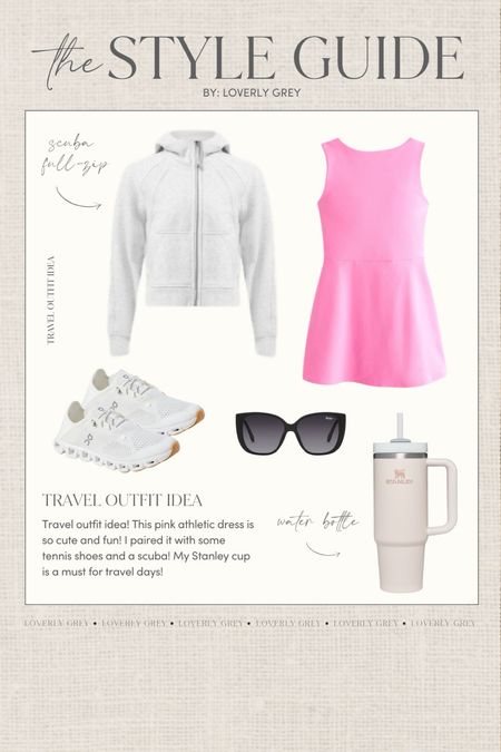 Always love a good active dress! A cute outfit idea for travel!

Loverly Grey, travel outfit, Athleisure 

#LTKfitness #LTKtravel #LTKstyletip
