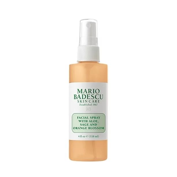 Mario Badescu Facial Spray w/ Aloe, Sage and Orange Blossom, 4 oz. /118 ml - Walmart.com | Walmart (US)