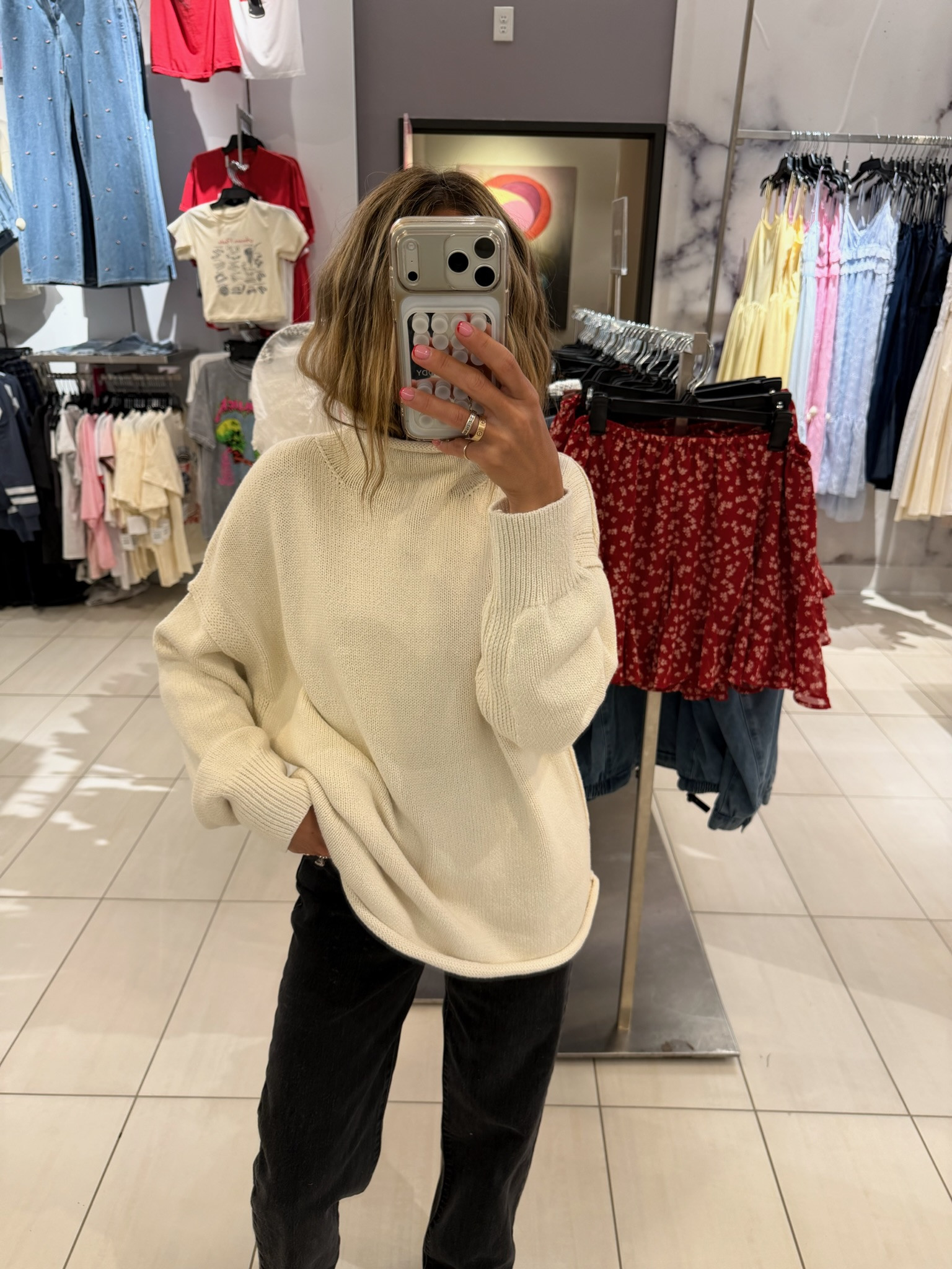 I will be living in this sweater this fall! 

Sweater - xs 
Jeans - 24 
Black booties - TTS

Nsale, Nordstrom sale, anniversary sale, sweater, outfit inspo, fall outfit, petite, xs

#LTKPetite #LTKootd #LTKSaleAlert