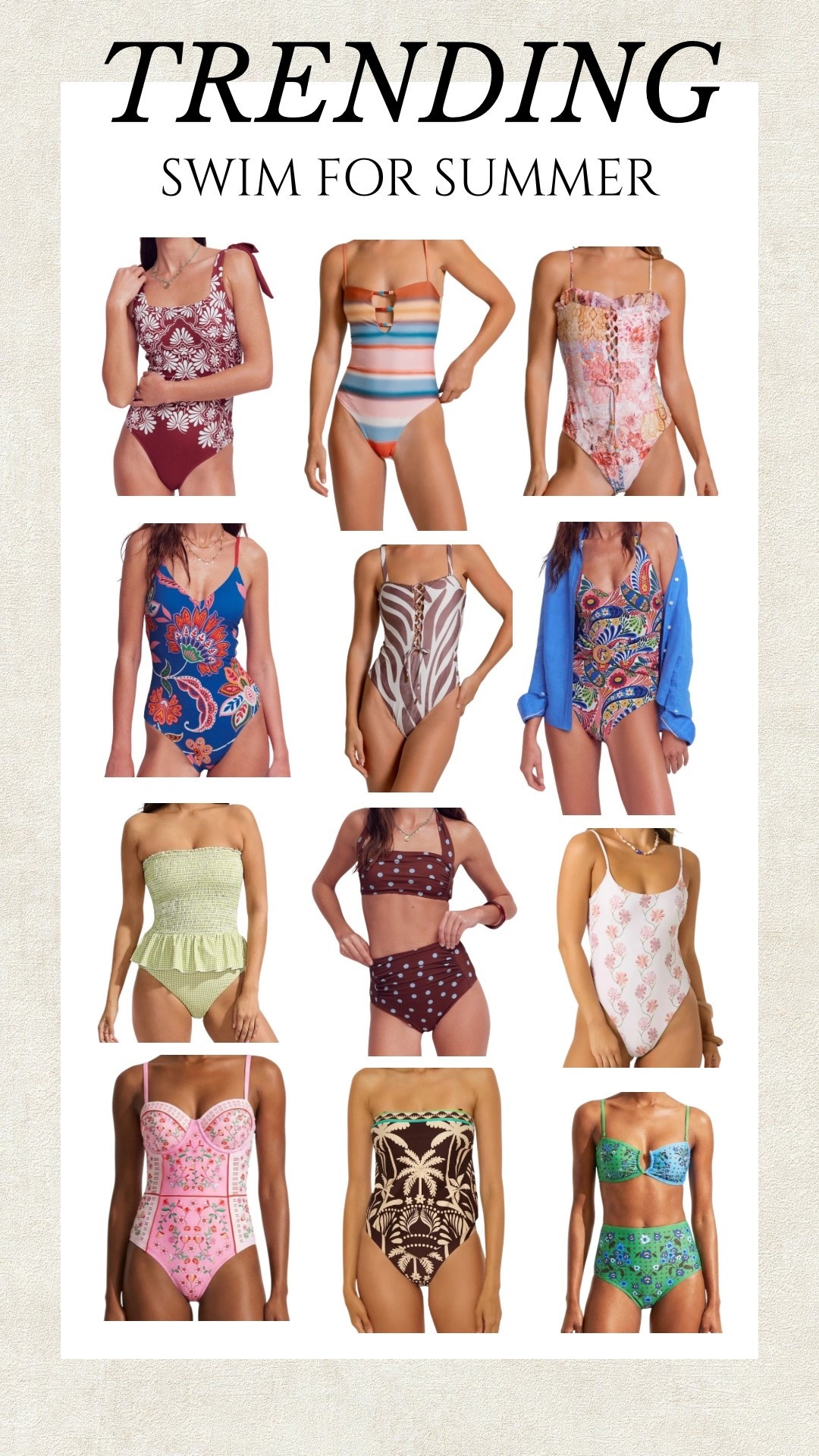 Trending swimwear for summer 2026!

#LTKSwim #LTKootd