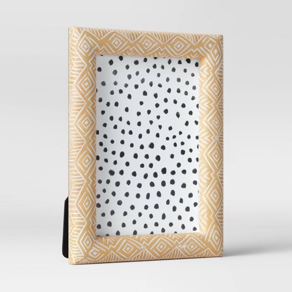 5" x 7" Kiln Tabletop Frame Natural/White - Opalhouse™ | Target
