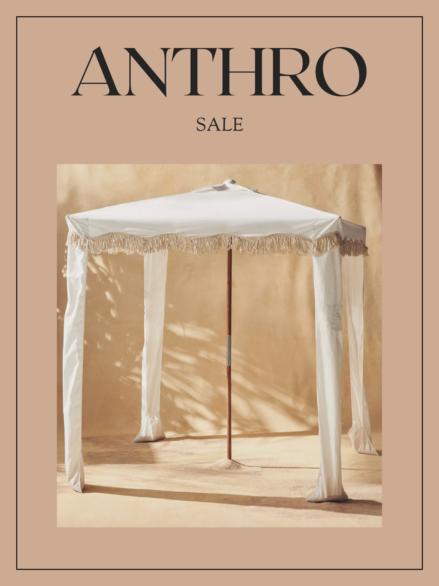 Beach, umbrella, vacation accessories, saw, Anthro home

#LTKsalealert #LTKhome #LTKunder100