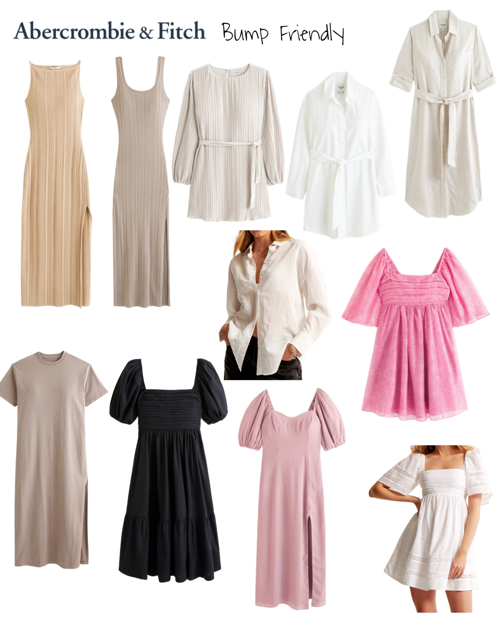 Bump friendly dress dresses top
Abercrombie & Fitch
Non maternityy

#LTKSpringSale #LTKbump #LTKSeasonal