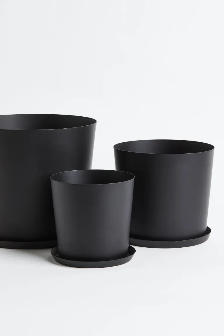 Large Metal Plant Pot Saucer | H&M (US)