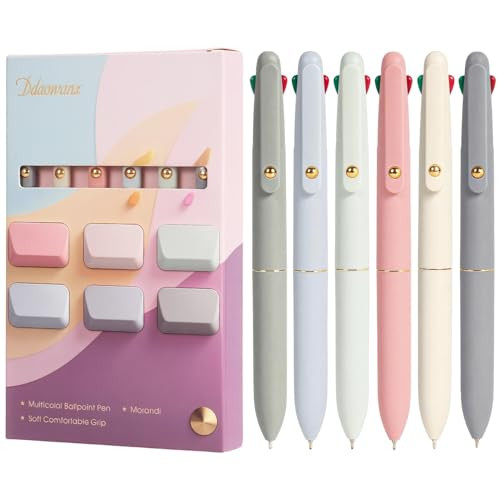 Ddaowanx Multicolor Pens, 4-in-1 Colored Ballpoint Pen 0.5mm Fine Point Smooth Writing,Nurse Acce... | Amazon (US)