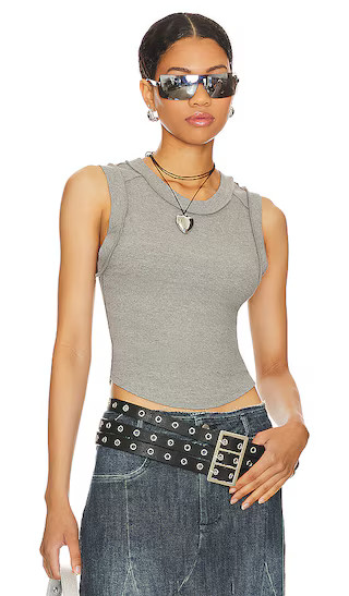 Kate Tee in Heather Grey | Revolve Clothing (Global)