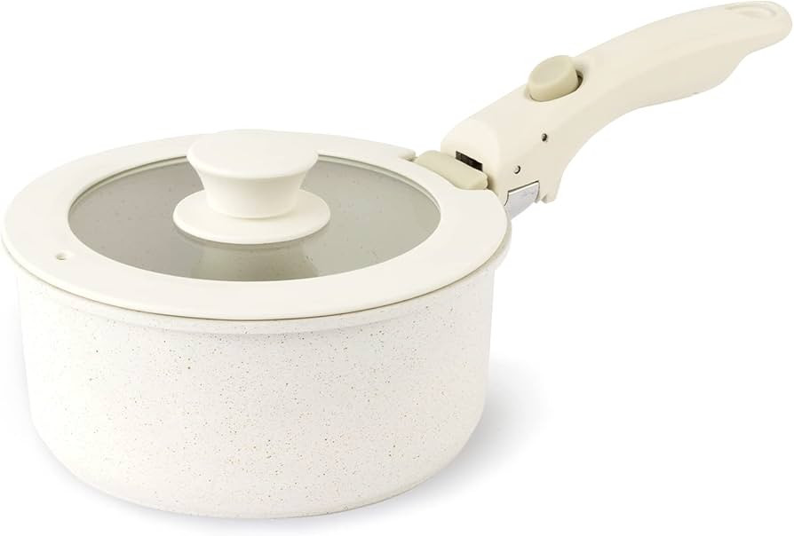 CAROTE Sauce Pans, Non Stick Saucepan, Detachable Handle Pots and Pans Set, NonStick Kitchen Cookwar | Amazon (US)