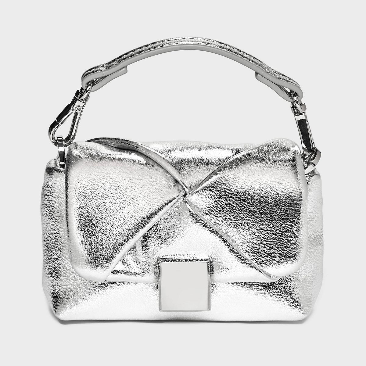 Micro Nano Satchel Handbag - A New Day™ Silver | Target