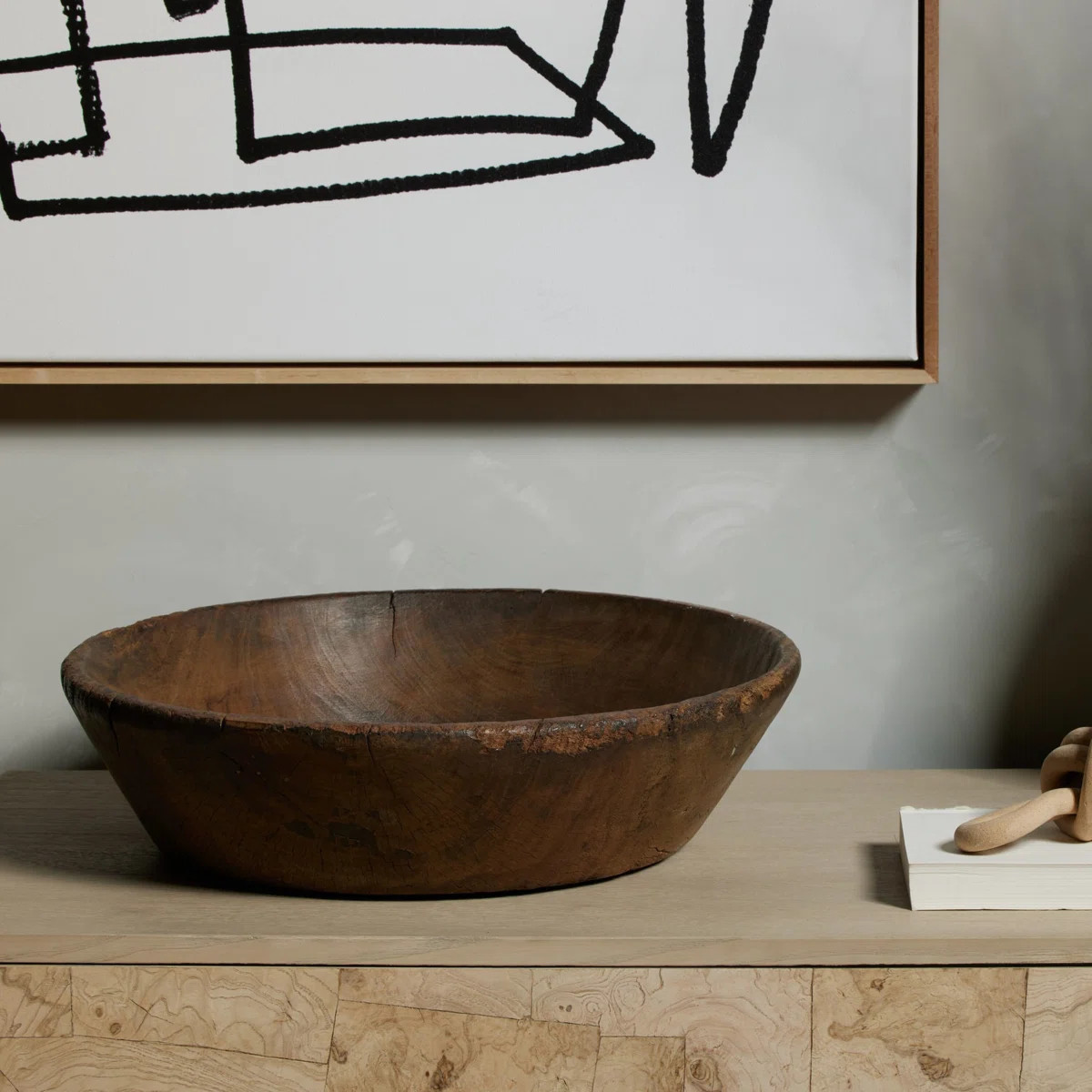 Wimborne Wooden Bowl-Reclaimed Natural | Wayfair North America