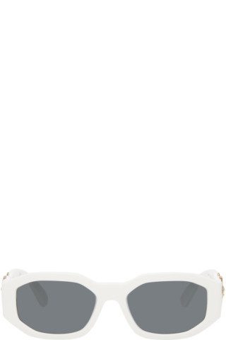 White Medusa Biggie Sunglasses | SSENSE