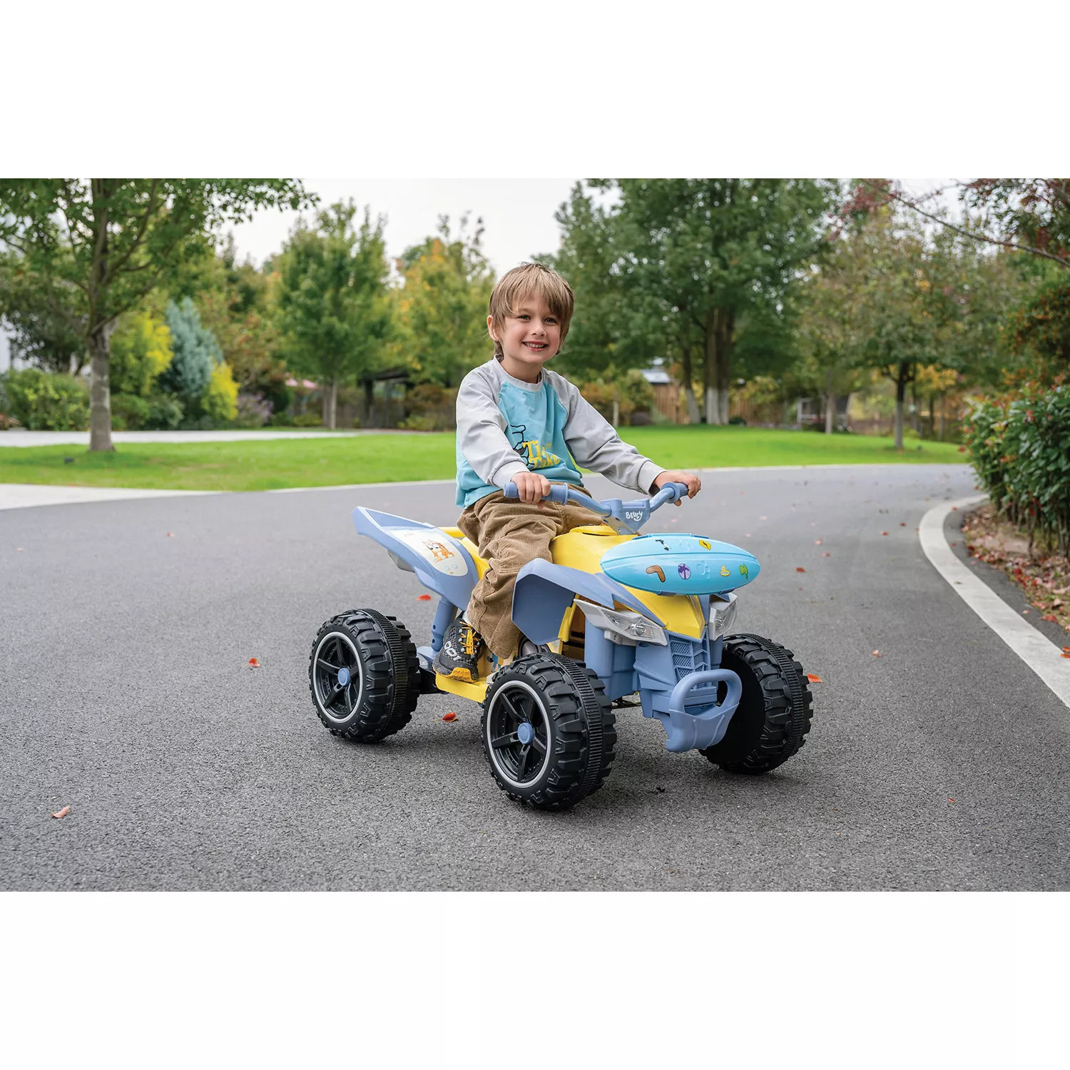 Bluey 12V ATV Ride-On with Surfboard Storage Compartment | Sam's Club
