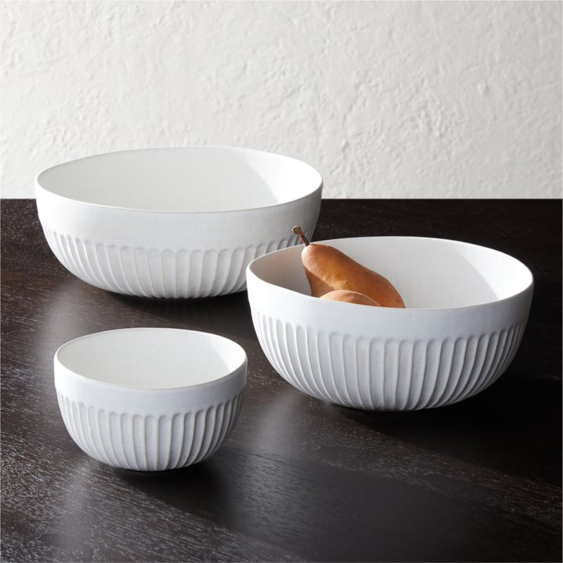 Scallop Serving Bowls | CB2 | CB2