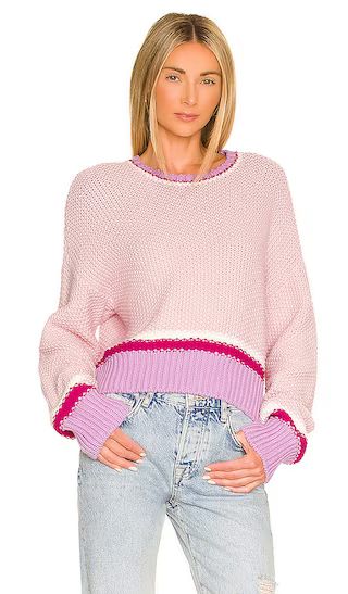 Only One Sweater in Adore Stripe Knit | Revolve Clothing (Global)