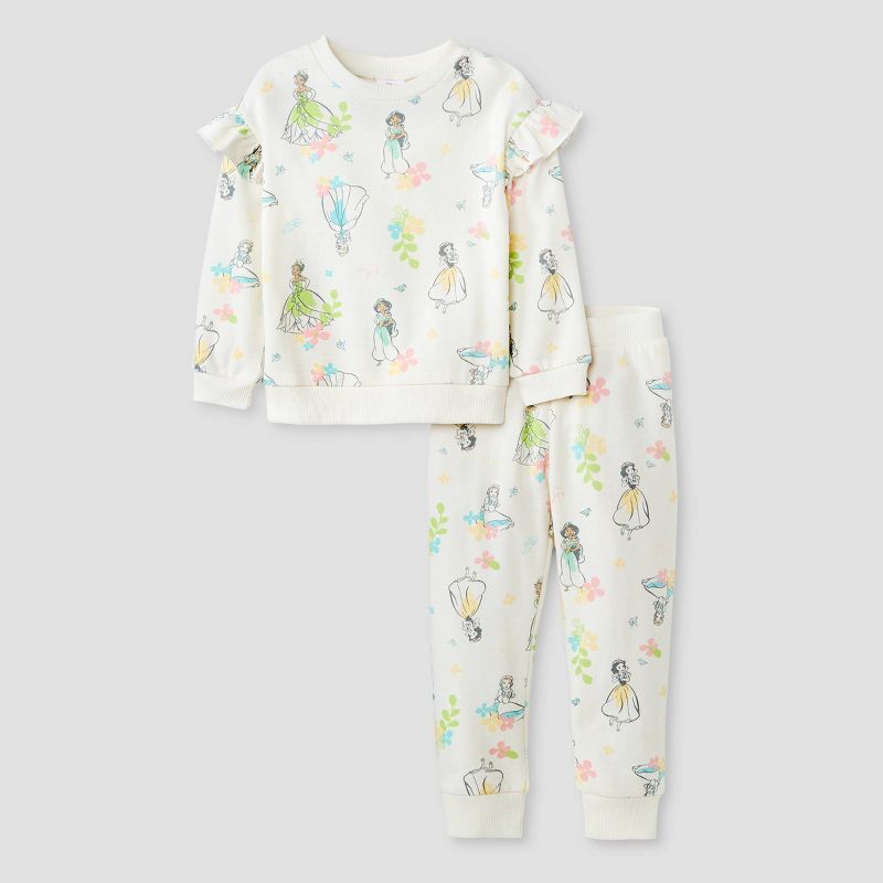 Toddler Girls' Disney Princess Top and Bottom Set | Target