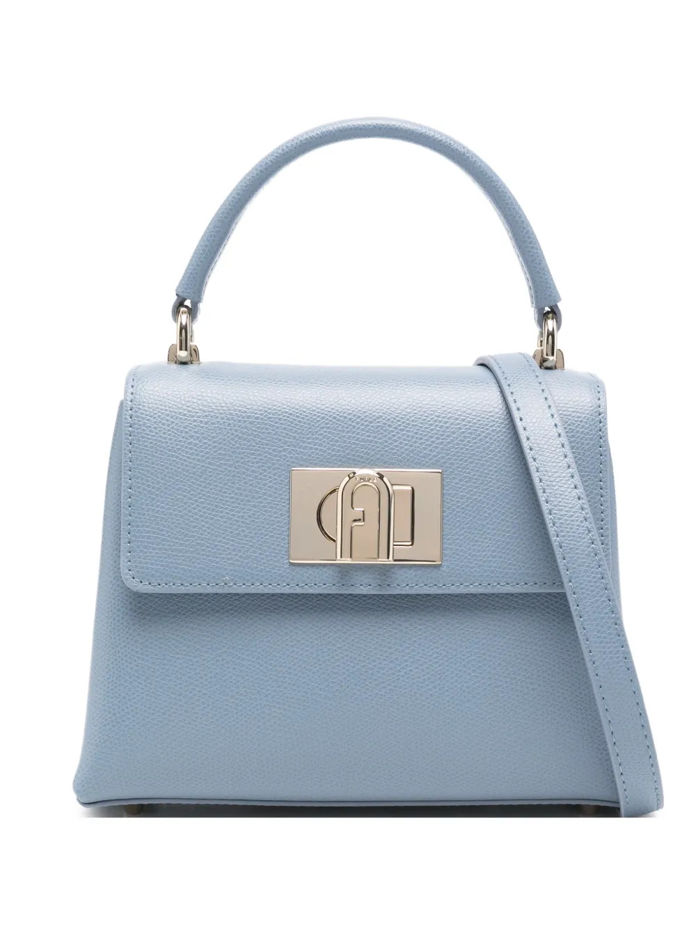 Furla 1927 logo-plaque Tote Bag | Blue | FARFETCH UK | Farfetch Global