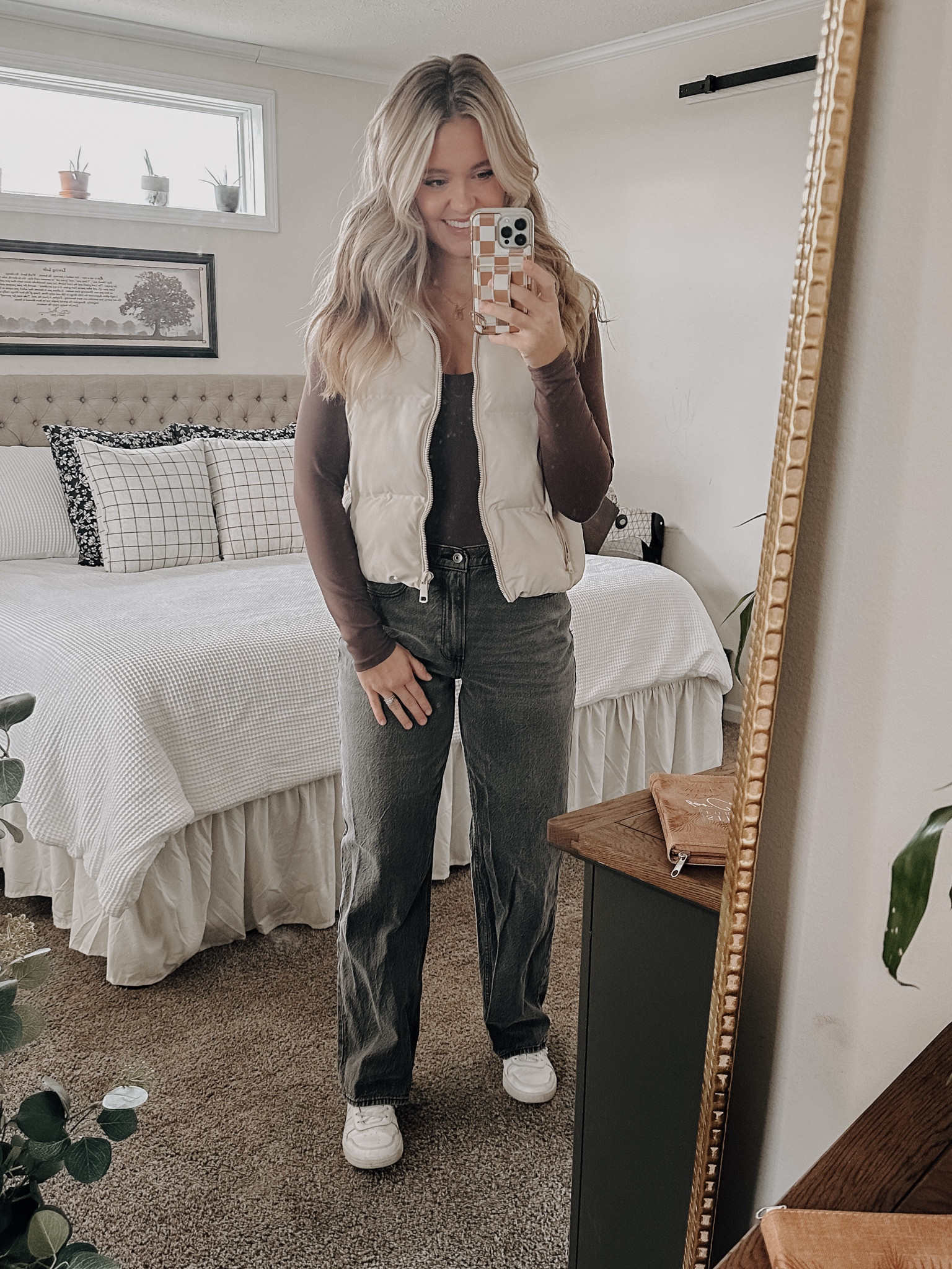 Comfy 🤝 cute TTS in everything M and 29L in jeans! Vest is Zara, but I added a similar one! 

#LTKSeasonal #LTKstyletip #LTKfindsunder100