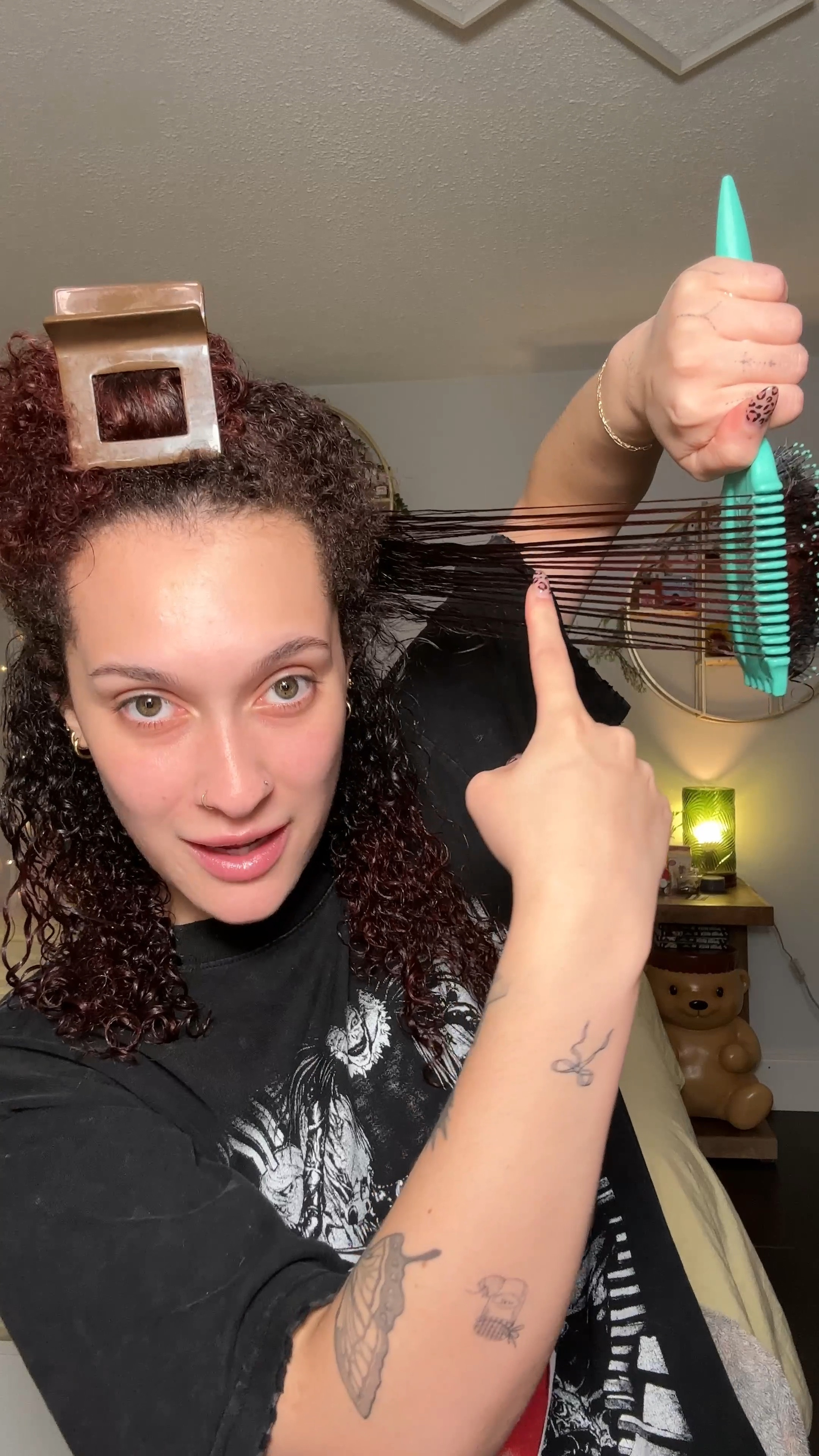 Straight to curly hair routine!! This is how I bring my curls back with the most hydration, bounce & definition 🤍

#LTKWatchNow #LTKU #LTKBeauty