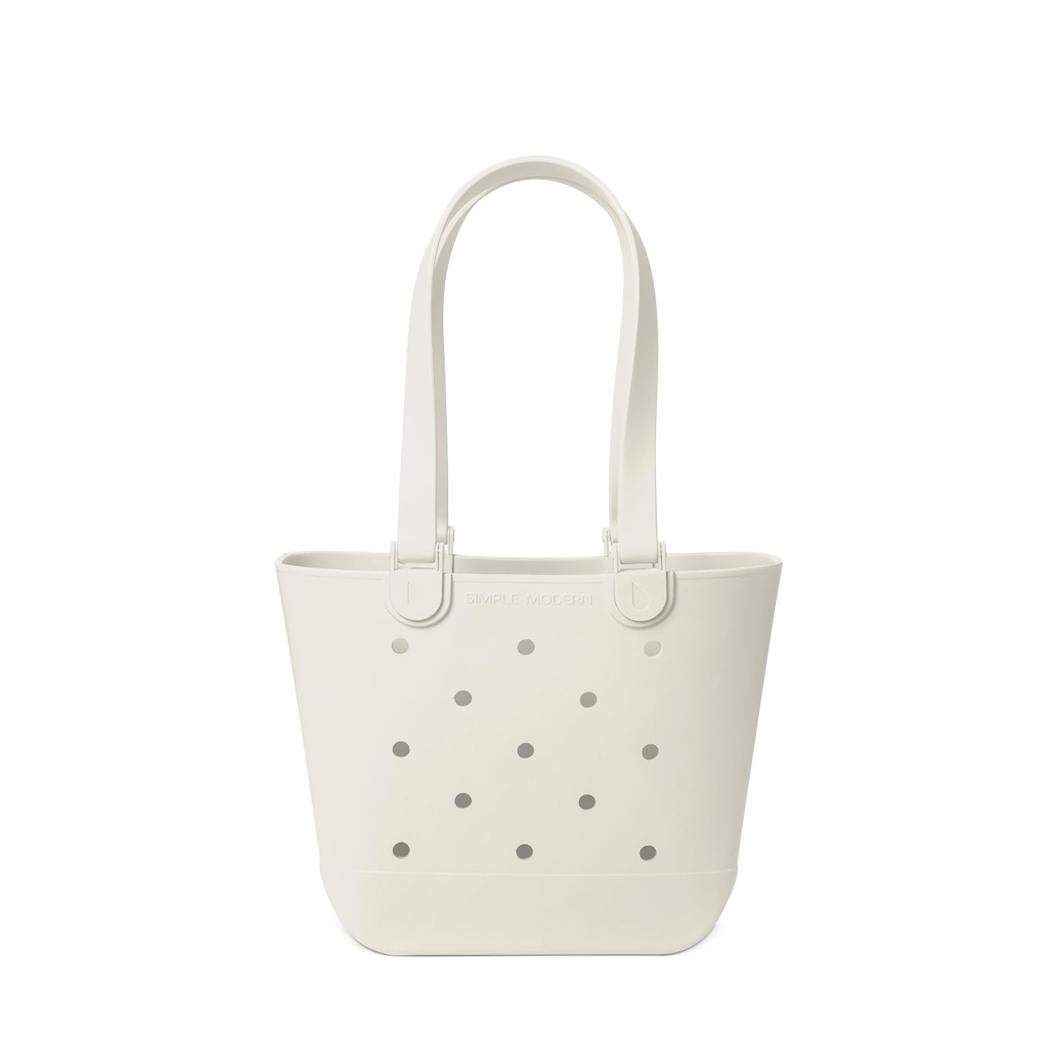 Simple Modern Medium Beach Bag | Waterproof Getaway Rubber Tote with Zipper Pocket for Travel, Po... | Amazon (US)