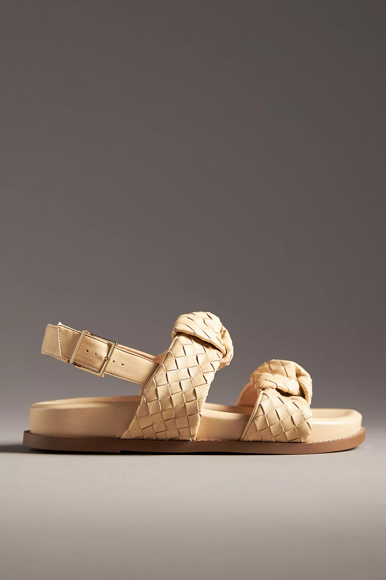 Schutz Kareen Knot Woven Sandals | Anthropologie (US)
