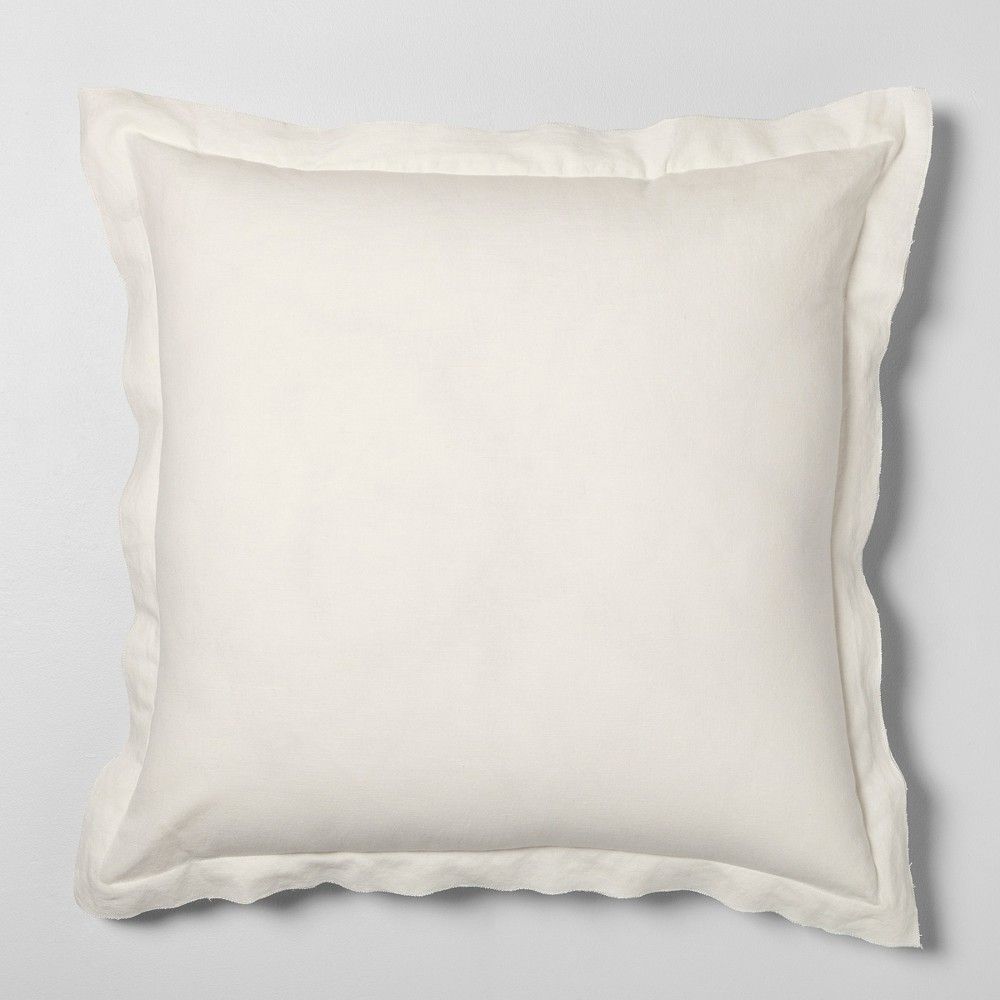 26"" x 26"" Euro Pillow Sour Cream - Hearth & Hand with Magnolia | Target