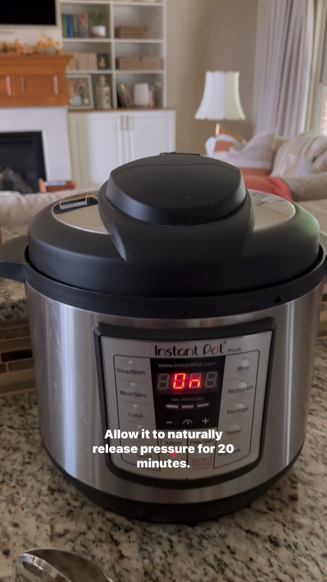 Enjoying a heartwarming dish of pork and sauerkraut with polenta cooked in my InstaPot 🍂❄️ This comforting recipe is my go-to when the weather turns chilly.
🏷️ Family recipe:
Using an 8-quart Instant Pot, follow these steps:

Ingredients:

1 small head of cabbage, finely chopped
2 pound pork loin 
1/2 onion, diced
1 can of tomatoes or 3 medium-sized fresh tomatoes, chopped
2 cups of broth
Sauerkraut (adjust to taste)
Salt and pepper, to taste
Instructions:

In the 8-quart Instant Pot, combine the finely chopped cabbage, diced onion, chopped tomatoes (either canned or fresh), and 2 cups of broth.
Add sauerkraut to your preference, adjusting the quantity to your taste.
Season with salt and pepper as desired.
Close the Instant Pot lid and set it to manual mode, cooking for 40 minutes.
Allow the Instant Pot to naturally release pressure for 20 minutes.
Serve your delicious dish with freshly cooked polenta or mashed potatoes. Enjoy!

#porkandsauerkraut #instantpotrecipes #winterrecipes

#LTKHoliday #LTKparties #LTKGiftGuide